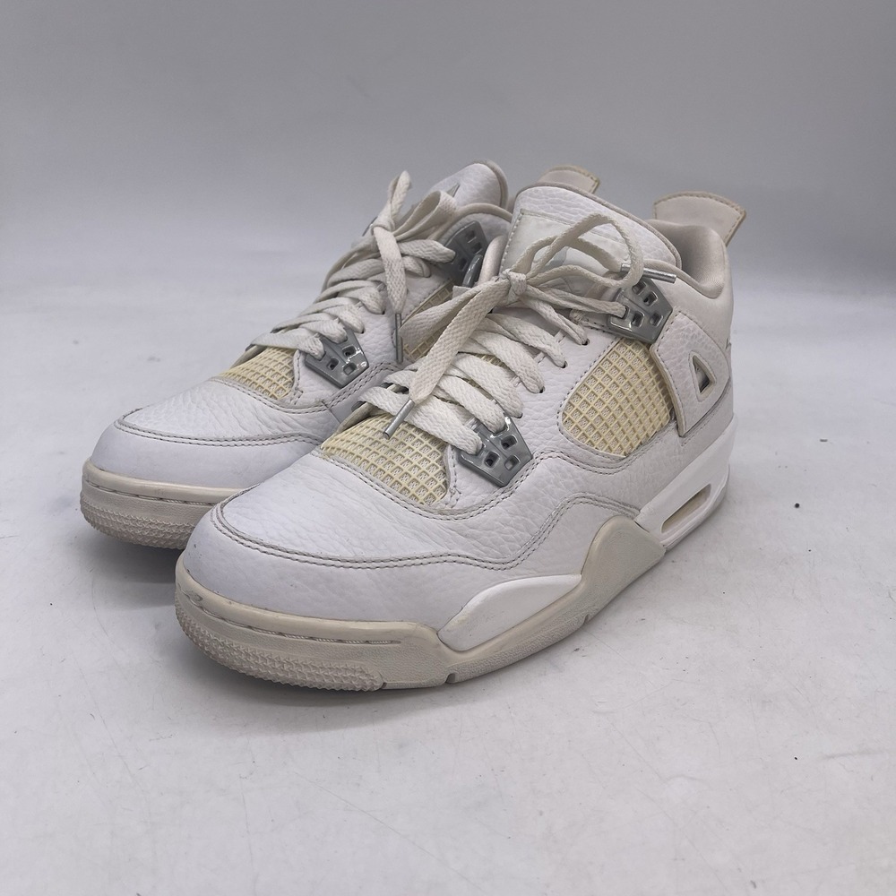Nike Air Jordan 4 Pure Money Shoes Boys 6.5 Y Youth Kids White 408452-100